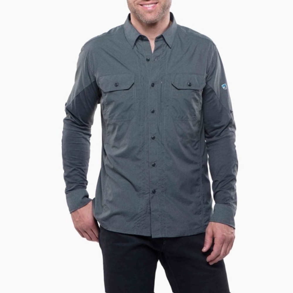 Kuhl Airspeed Men's Long Sleeve Shirt Carbon